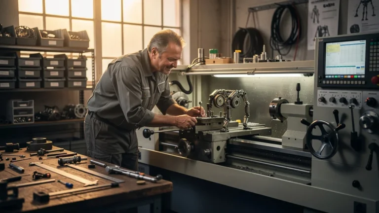 Découverte en démontant une poupée mobile après usage prolongé d’un tour numérique vs centre d’usinage traditionnel